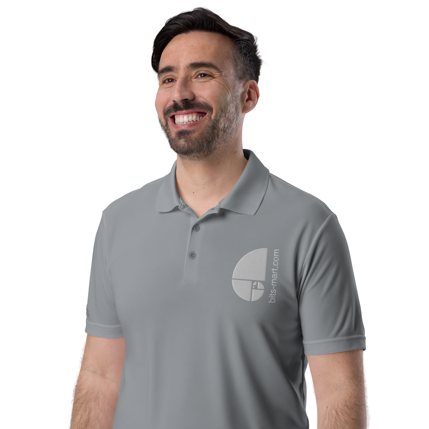Adidas Performance Polo Shirt — Grey