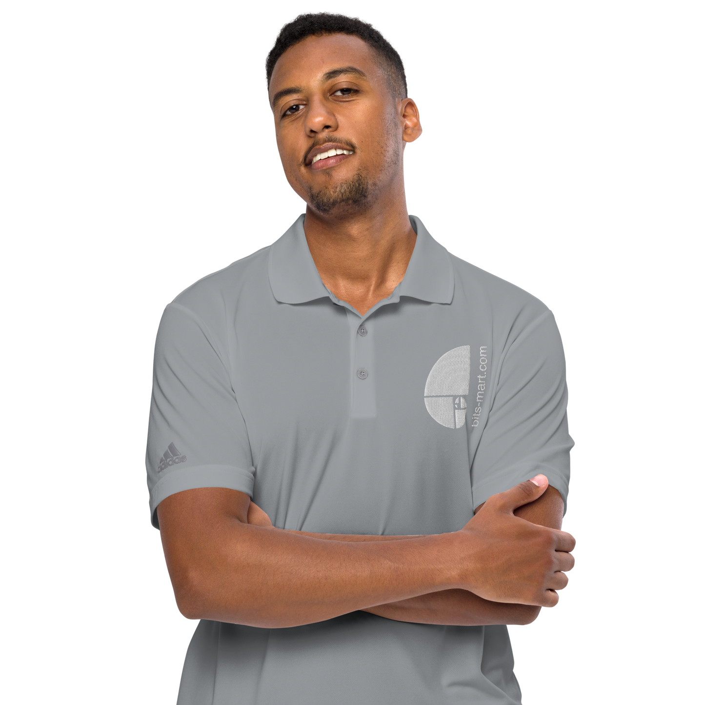 Adidas Performance Polo Shirt — Grey