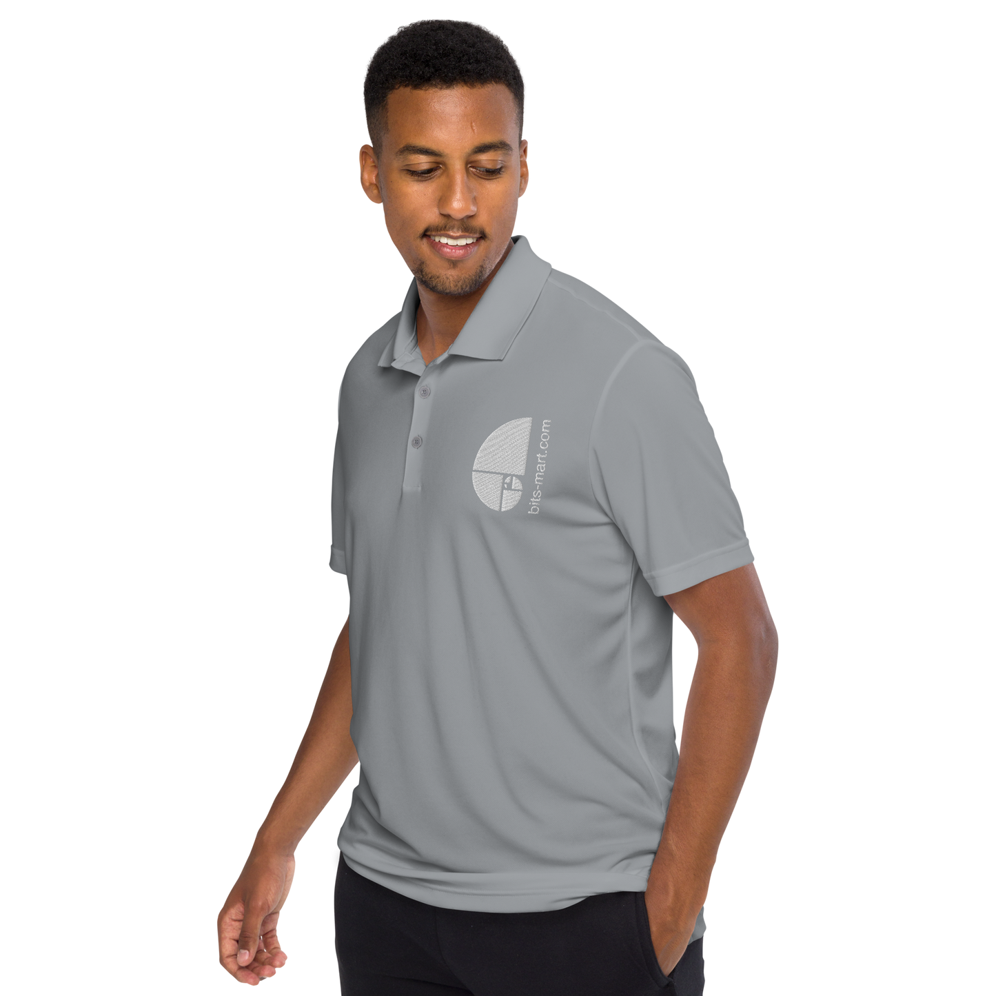 Adidas Performance Polo Shirt — Grey