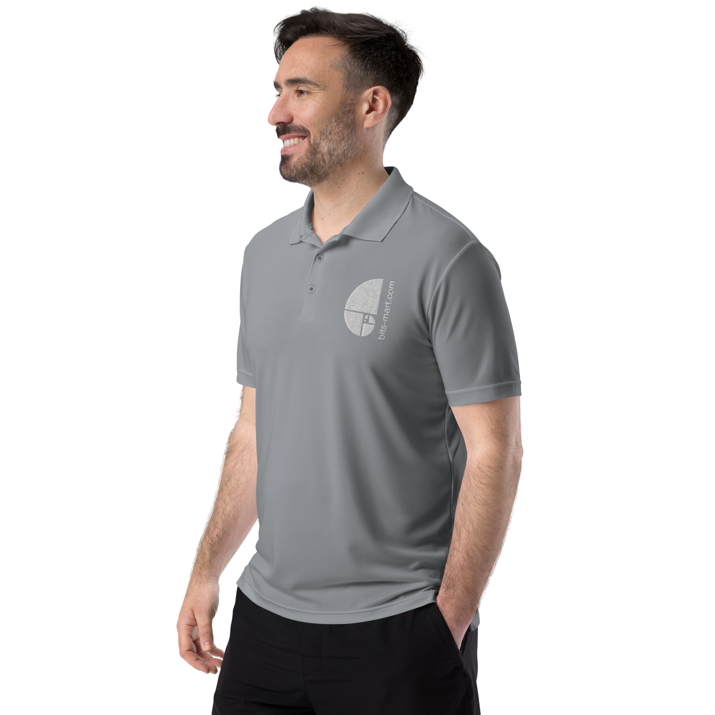 Adidas Performance Polo Shirt — Grey