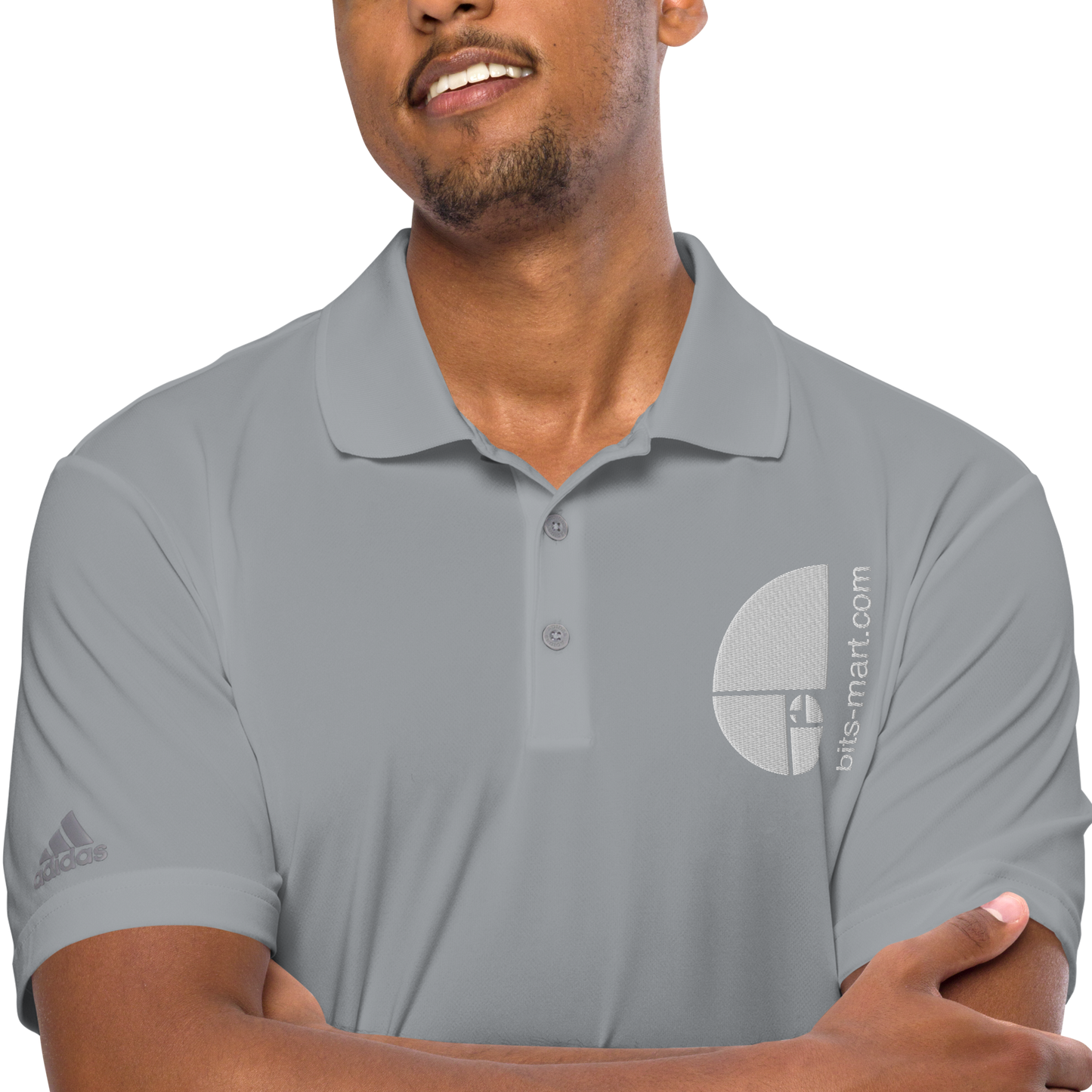 Adidas Performance Polo Shirt — Grey