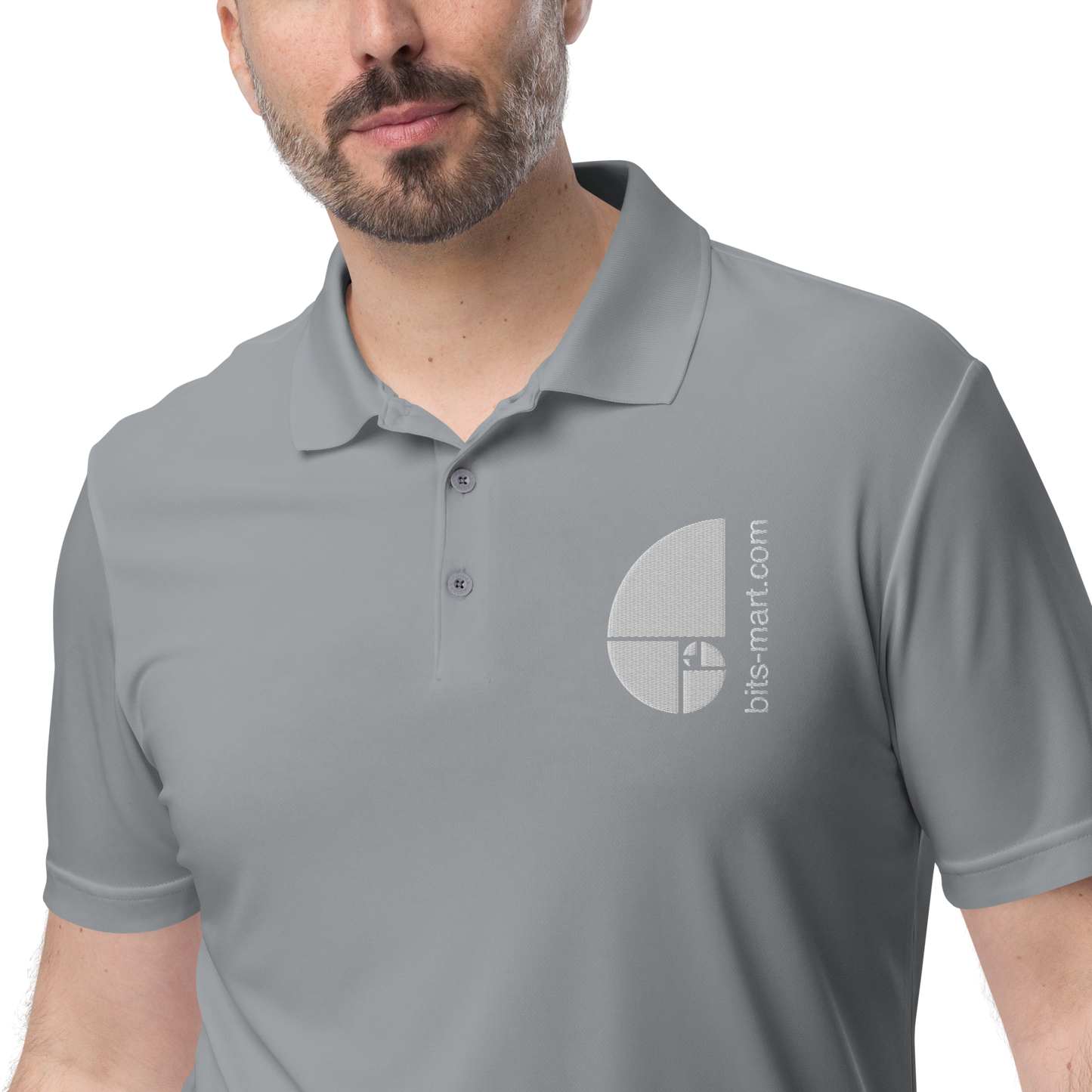 Adidas Performance Polo Shirt — Grey