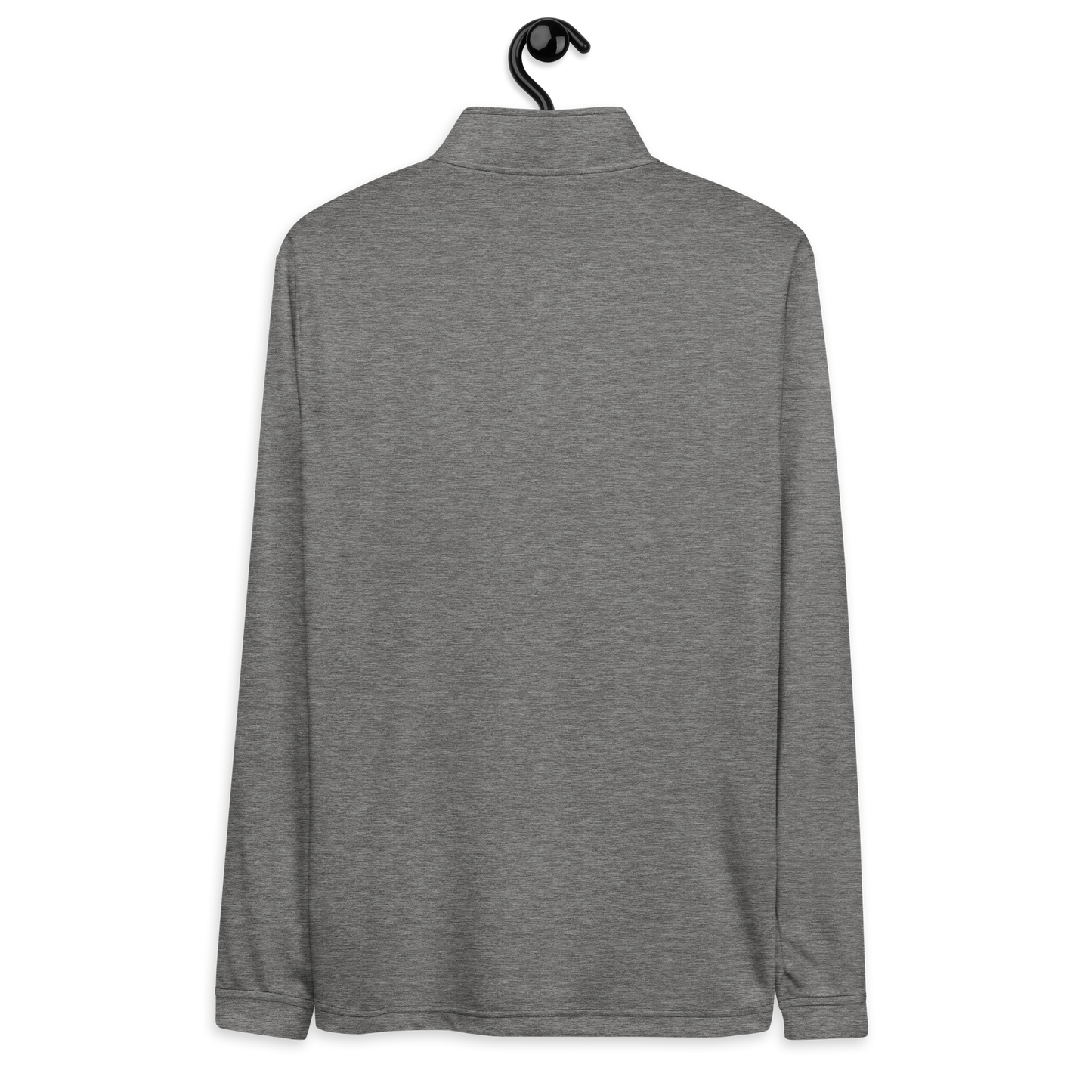 Adidas Quarter Zip Pullover Activewear — Grey