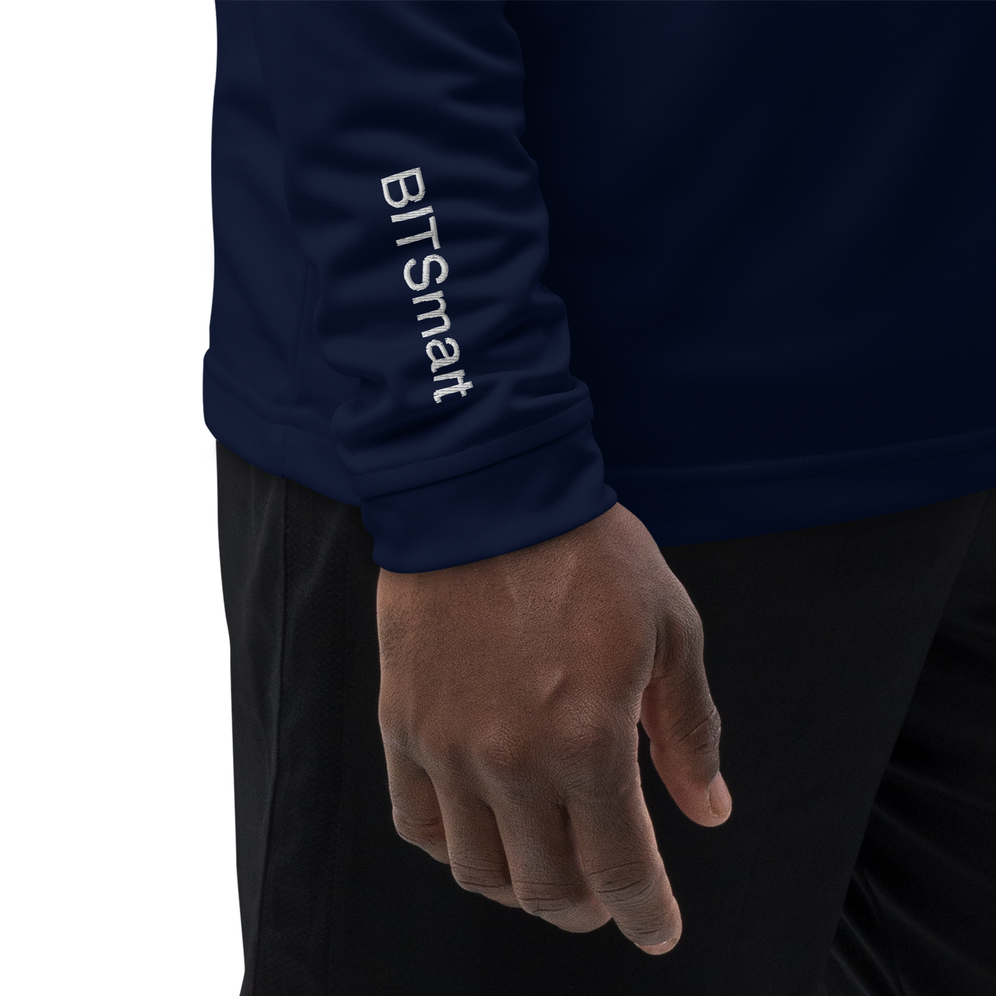 Adidas Quarter Zip Pullover Activewear — Navy