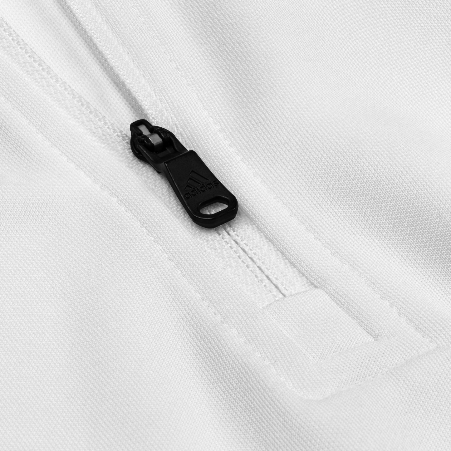 Adidas Quarter Zip Pullover Activewear — White