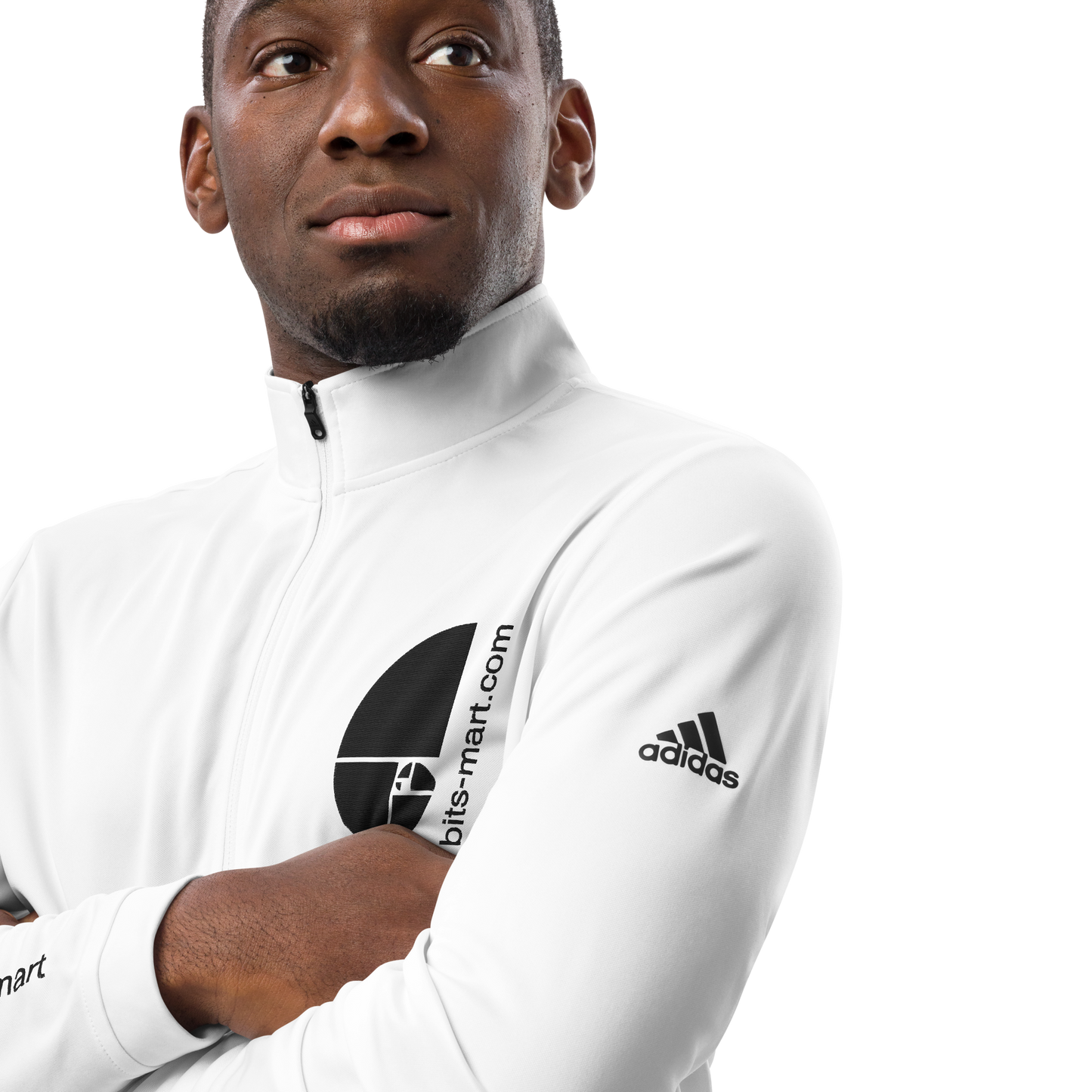 Adidas Quarter Zip Pullover Activewear — White