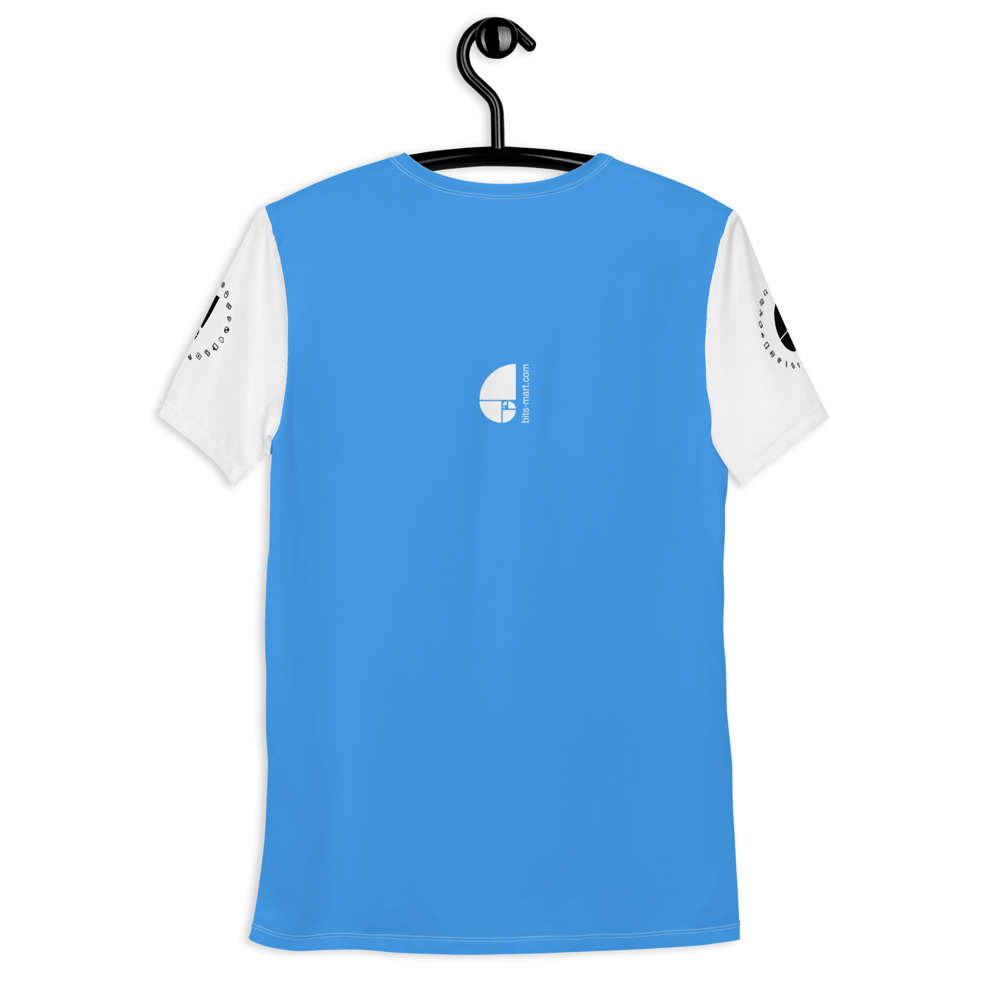 Mens Athletic Polyester T-shirt — Copper Sulphate
