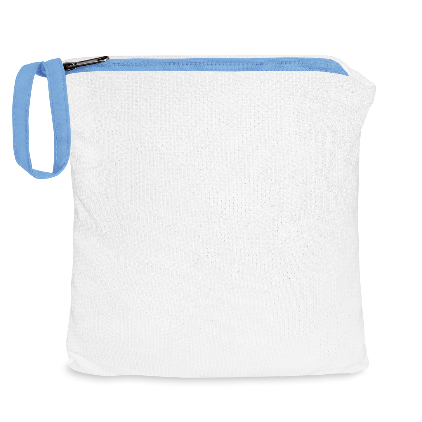 Embroidered Champion Packable Jacket — Light Blue