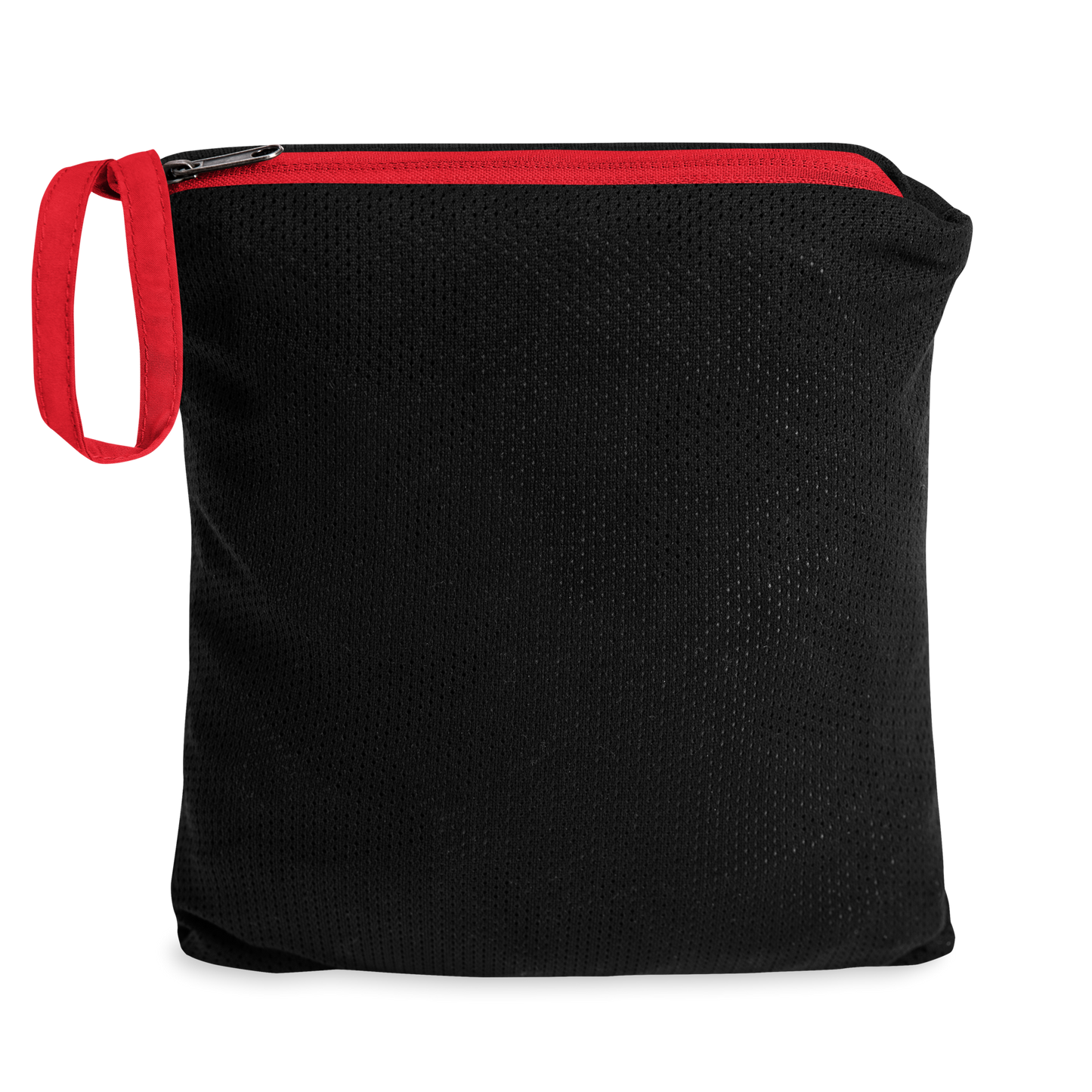 Embroidered Champion Packable Jacket — Red