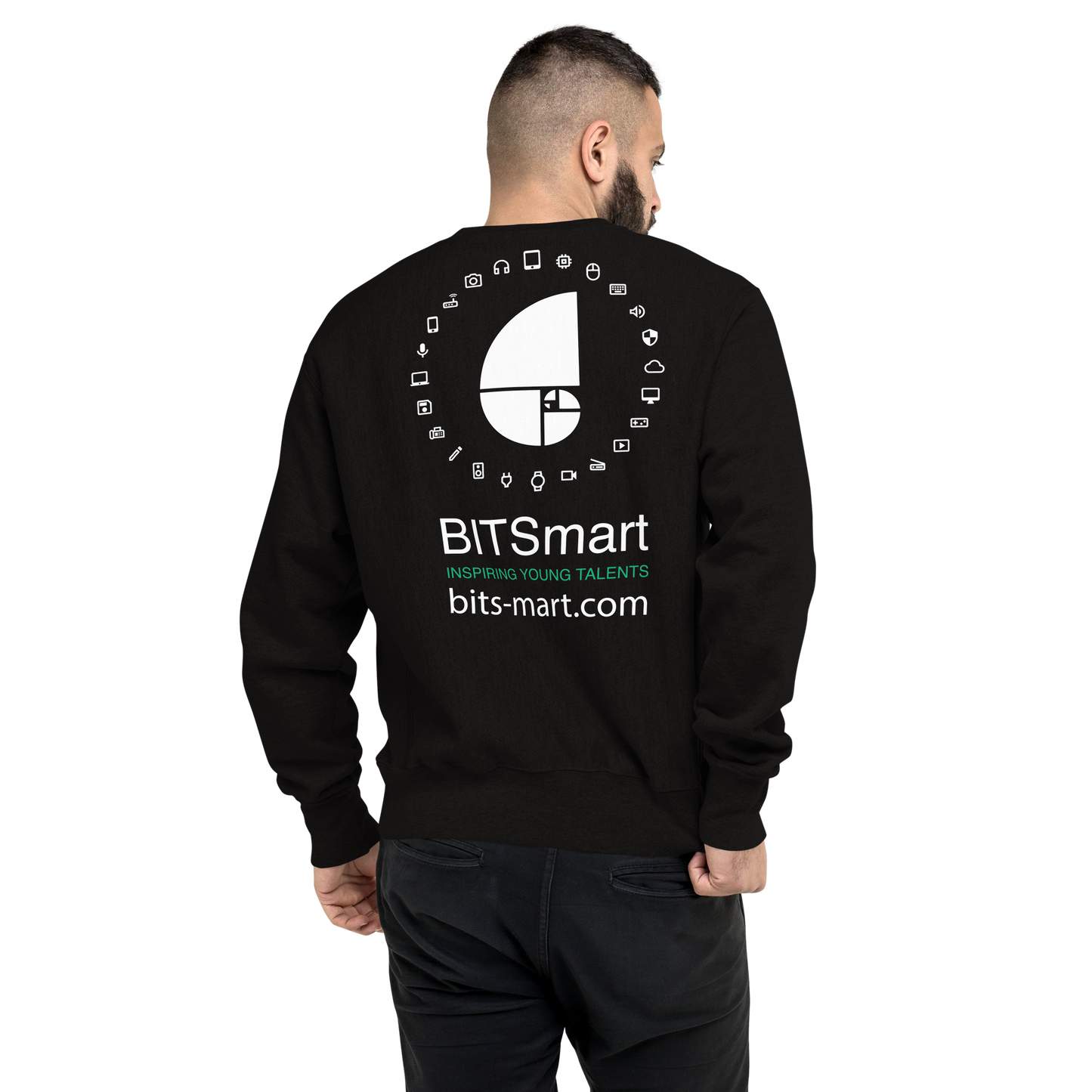 Champion Sweatshirt — Black