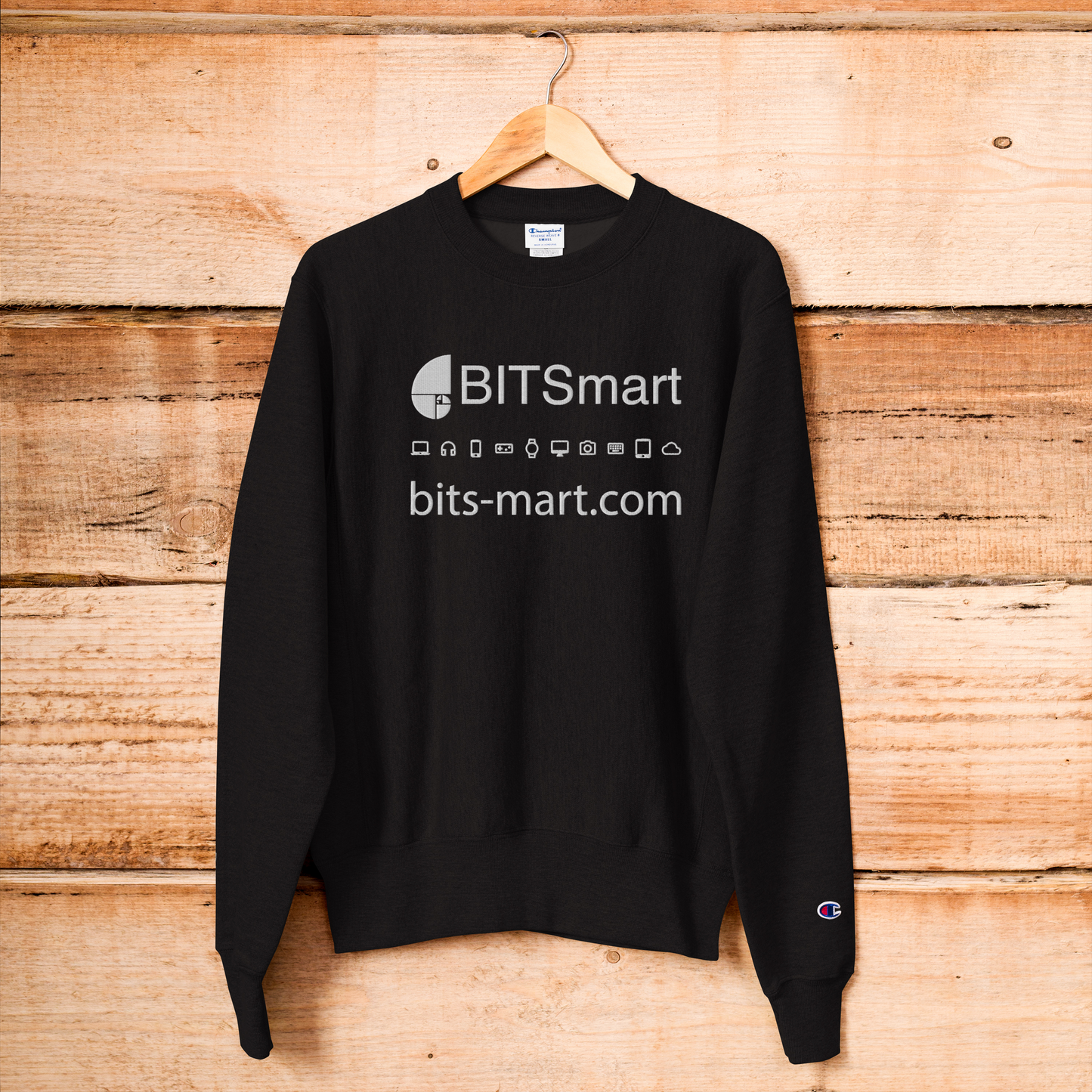 Champion Sweatshirt — Black