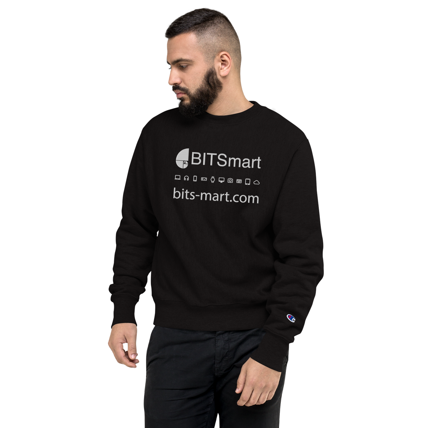 Champion Sweatshirt — Black