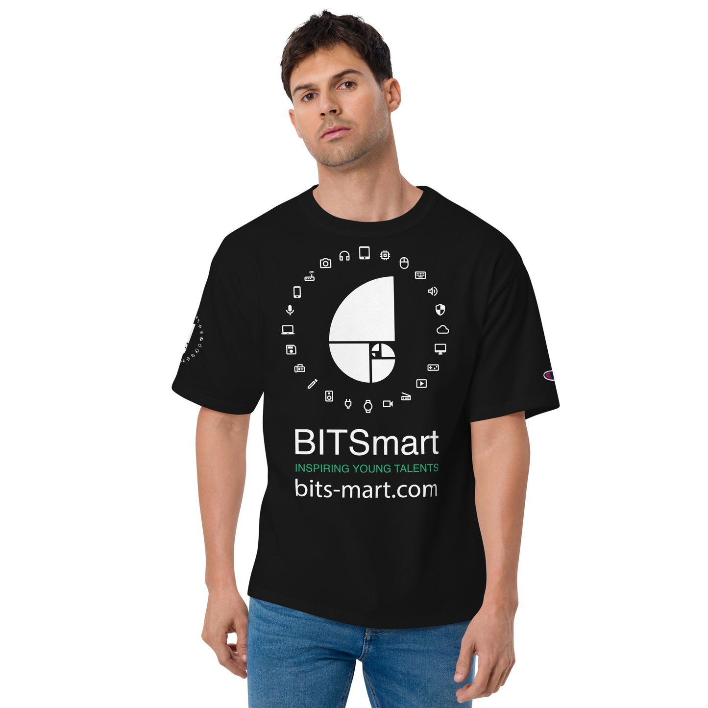 Men's Champion T-Shirt — Black