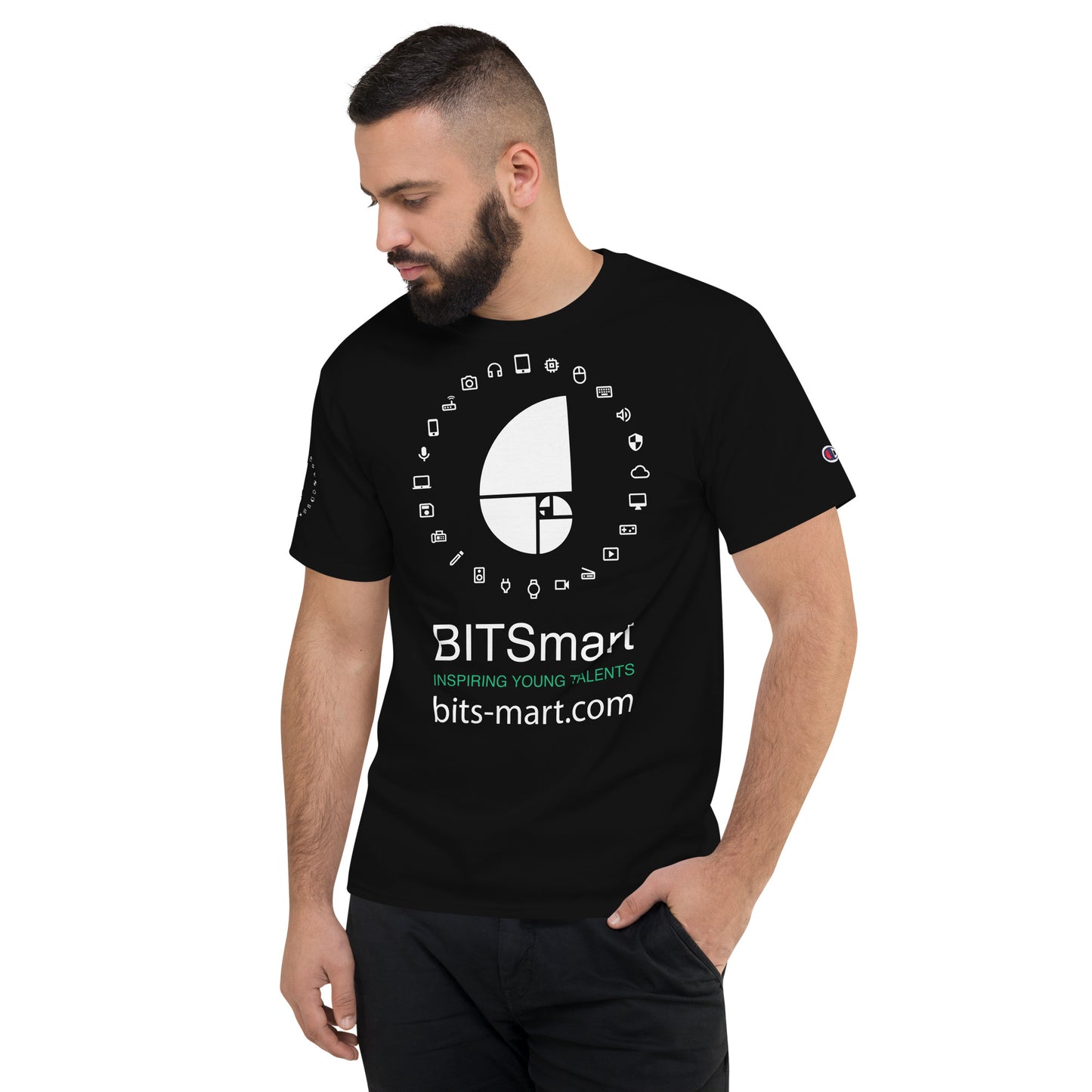 Men's Champion T-Shirt — Black