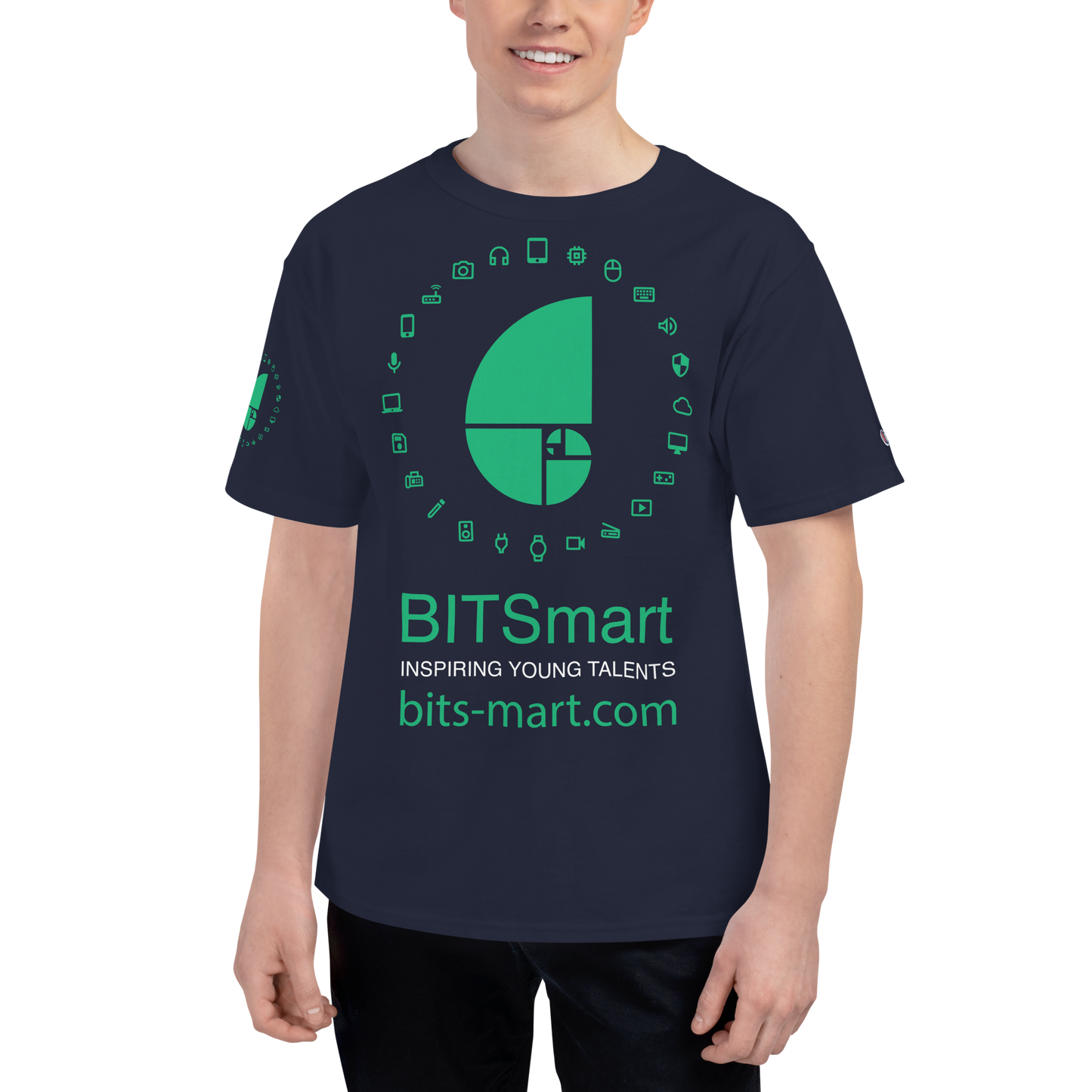 Men's Champion T-Shirt — Navy