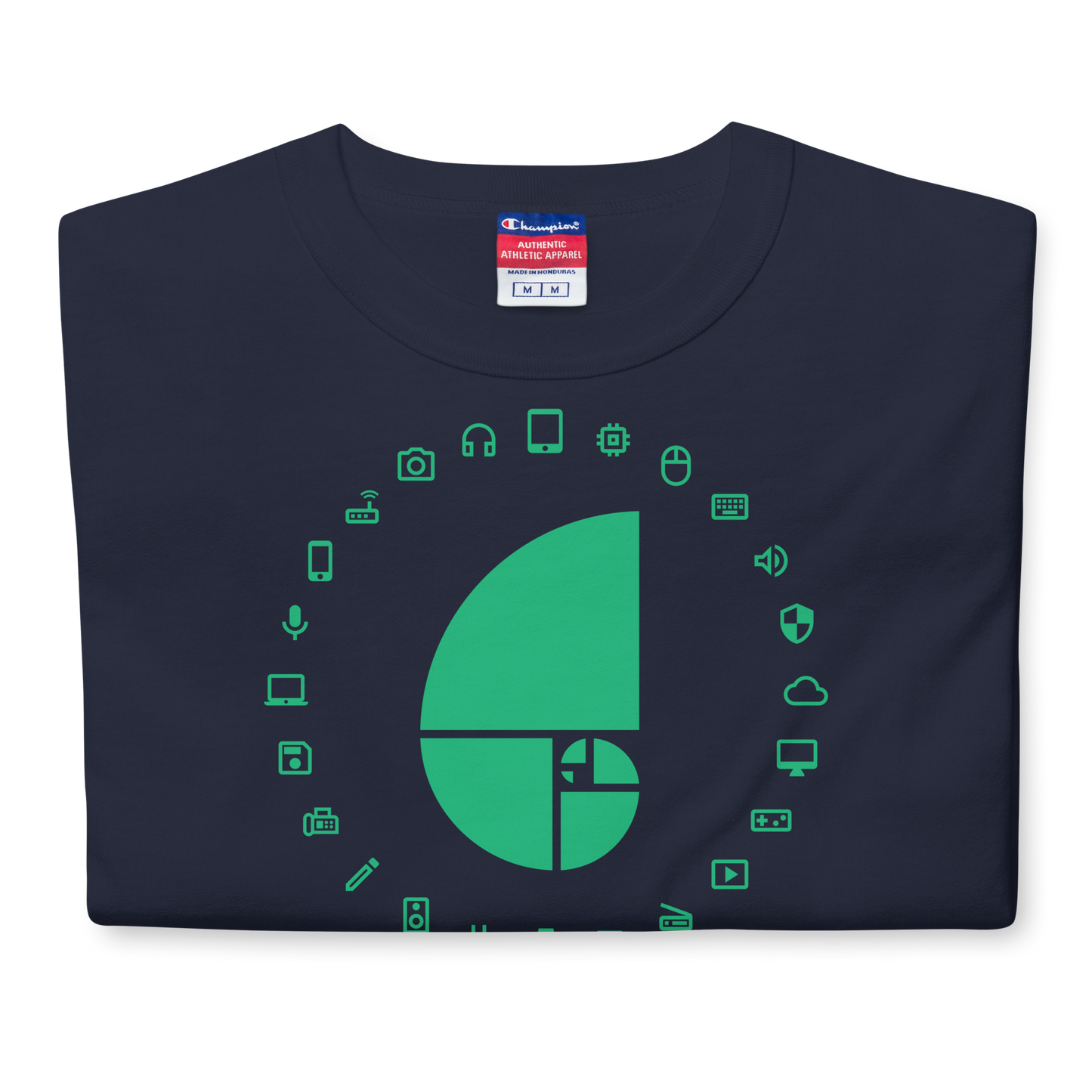 Men's Champion T-Shirt — Navy