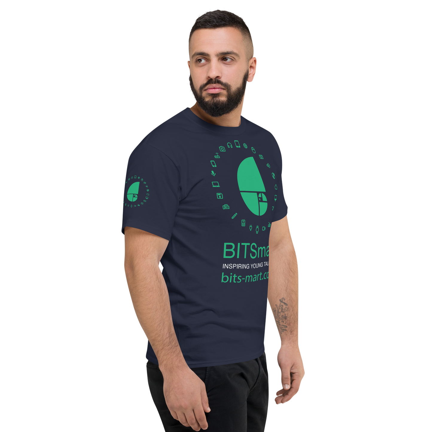 Men's Champion T-Shirt — Navy