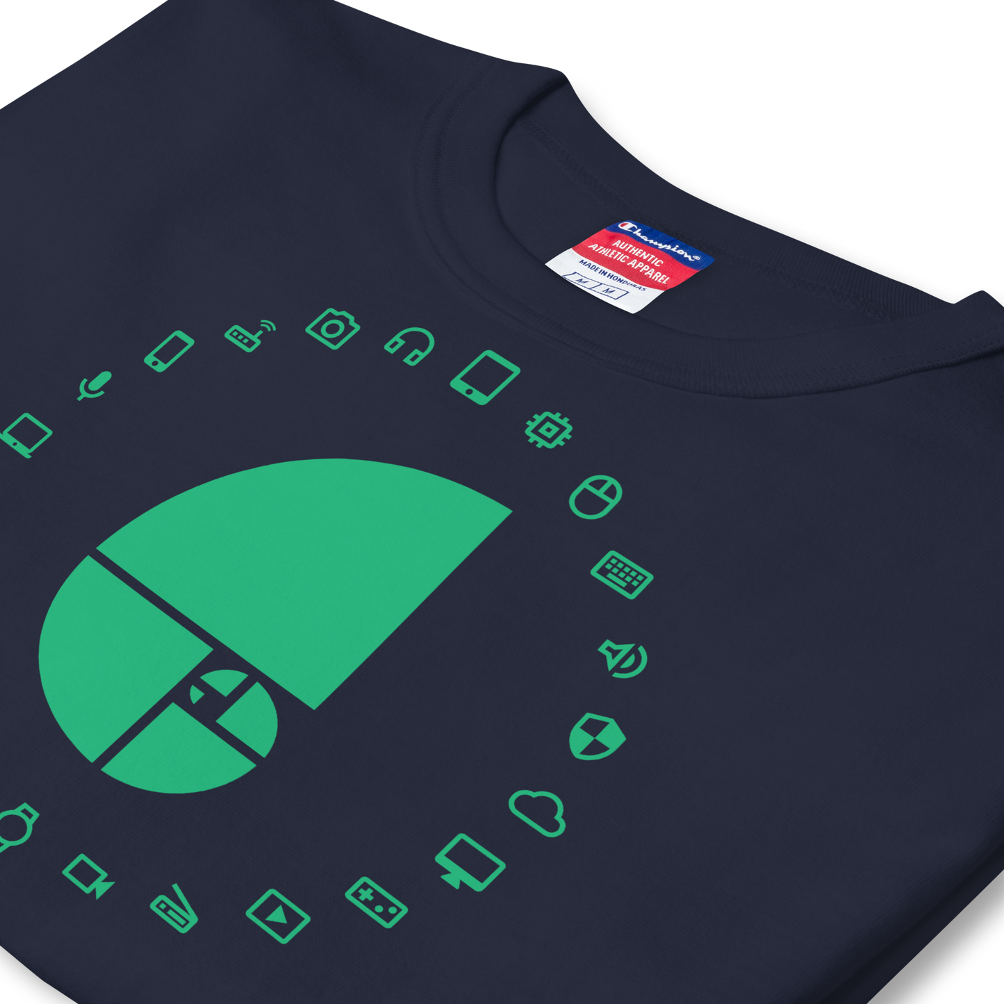Men's Champion T-Shirt — Navy
