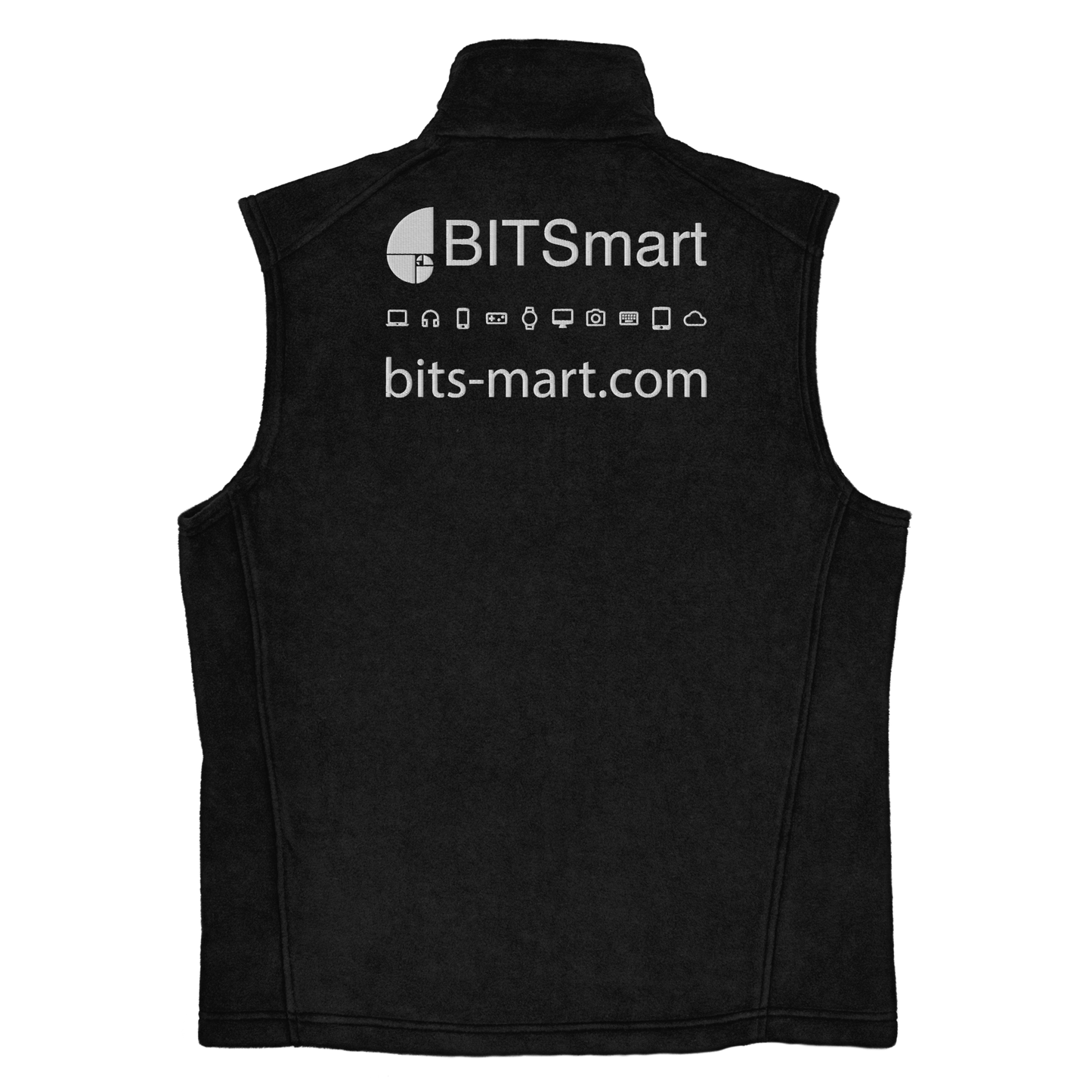 Mens Columbia fleece vest — Black