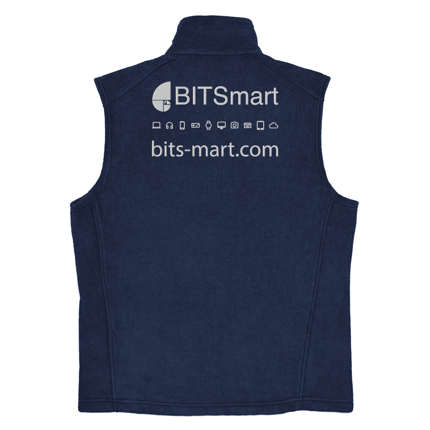 Mens Columbia fleece vest — Navy