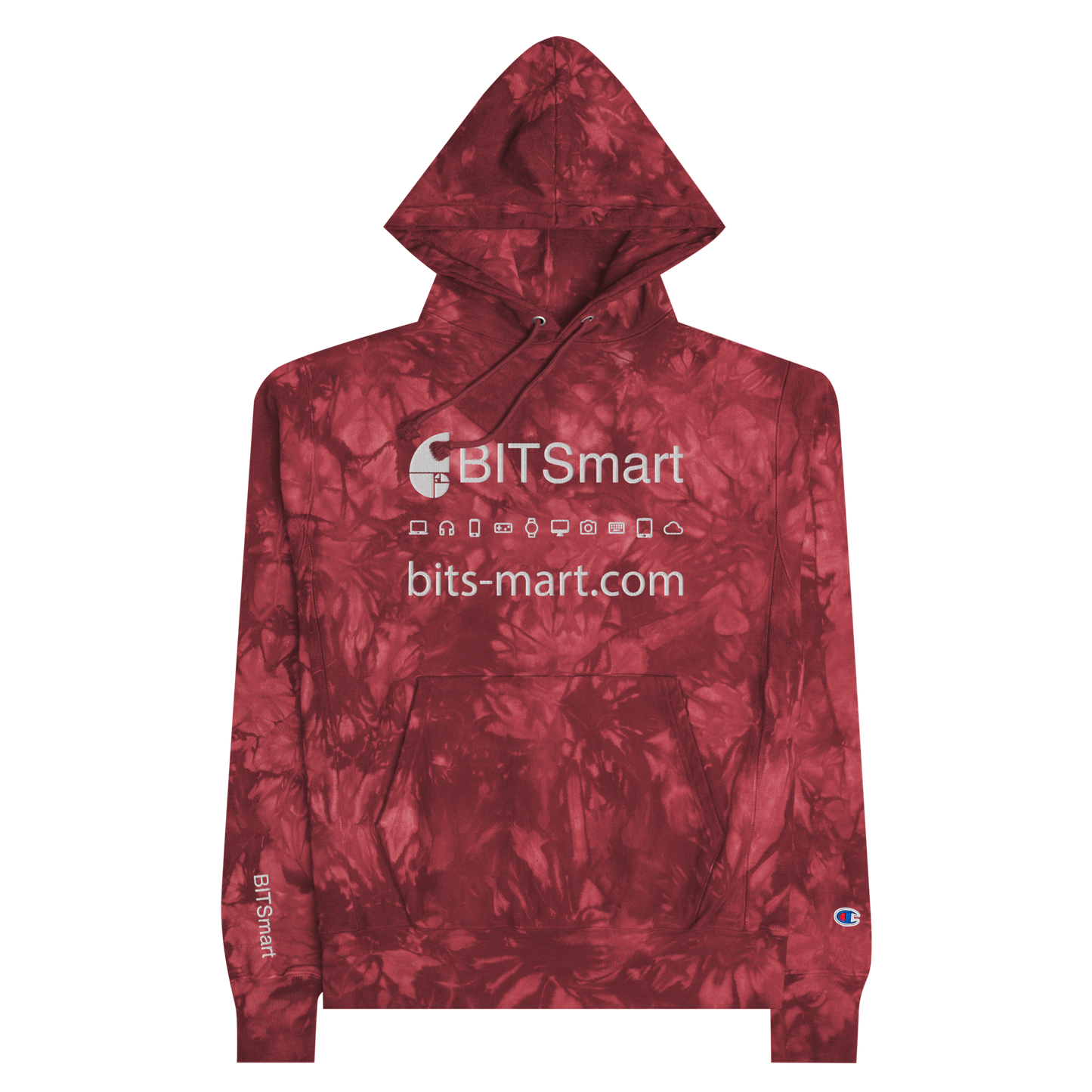 Unisex Champion hoodie — Red