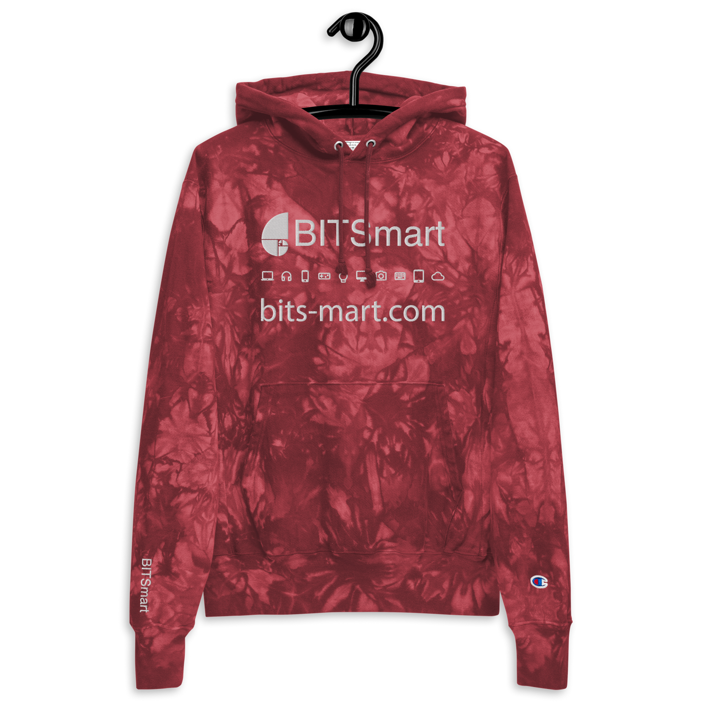 Unisex Champion hoodie — Red