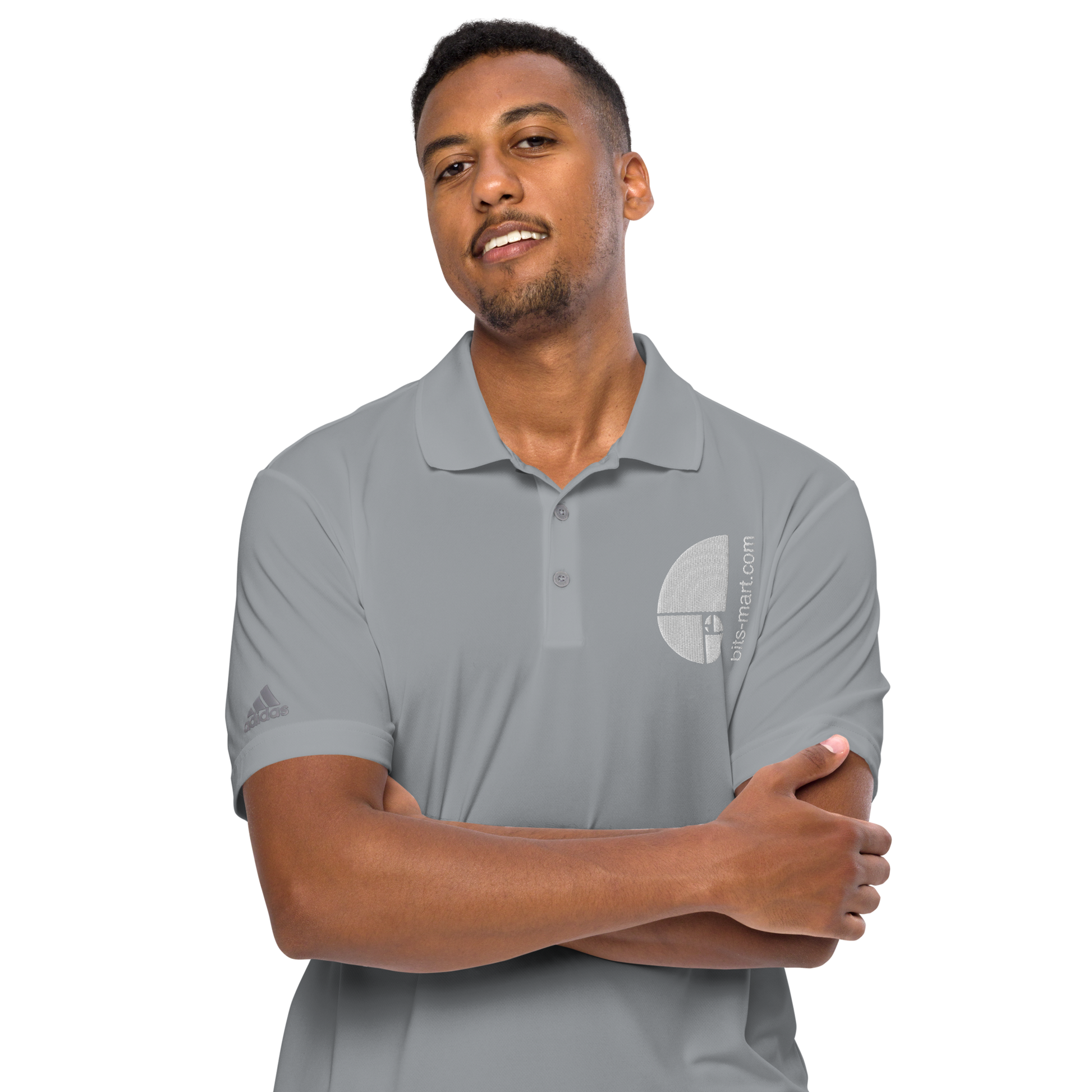 Adidas Performance Polo Shirt — Grey