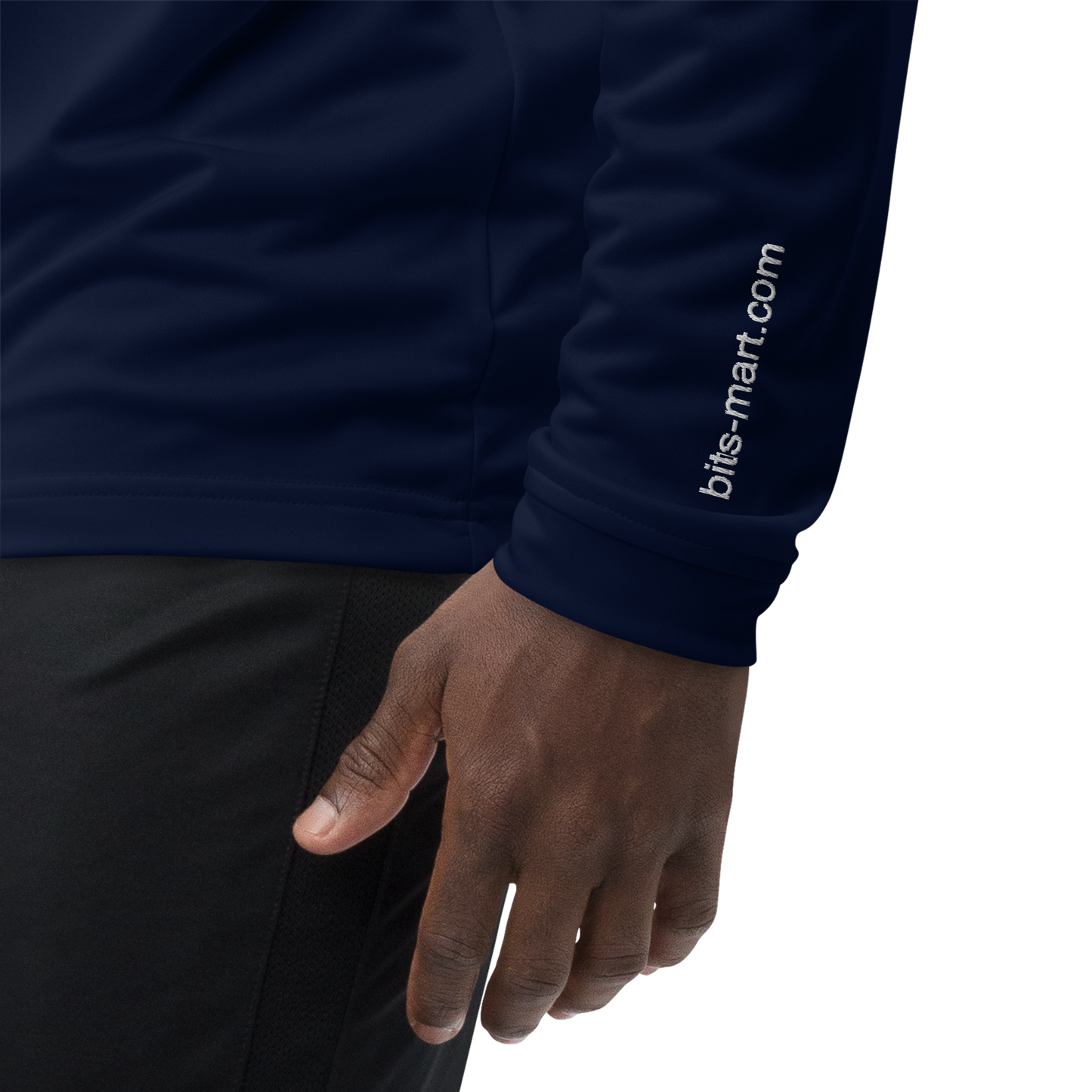 Adidas Quarter Zip Pullover Activewear — Navy