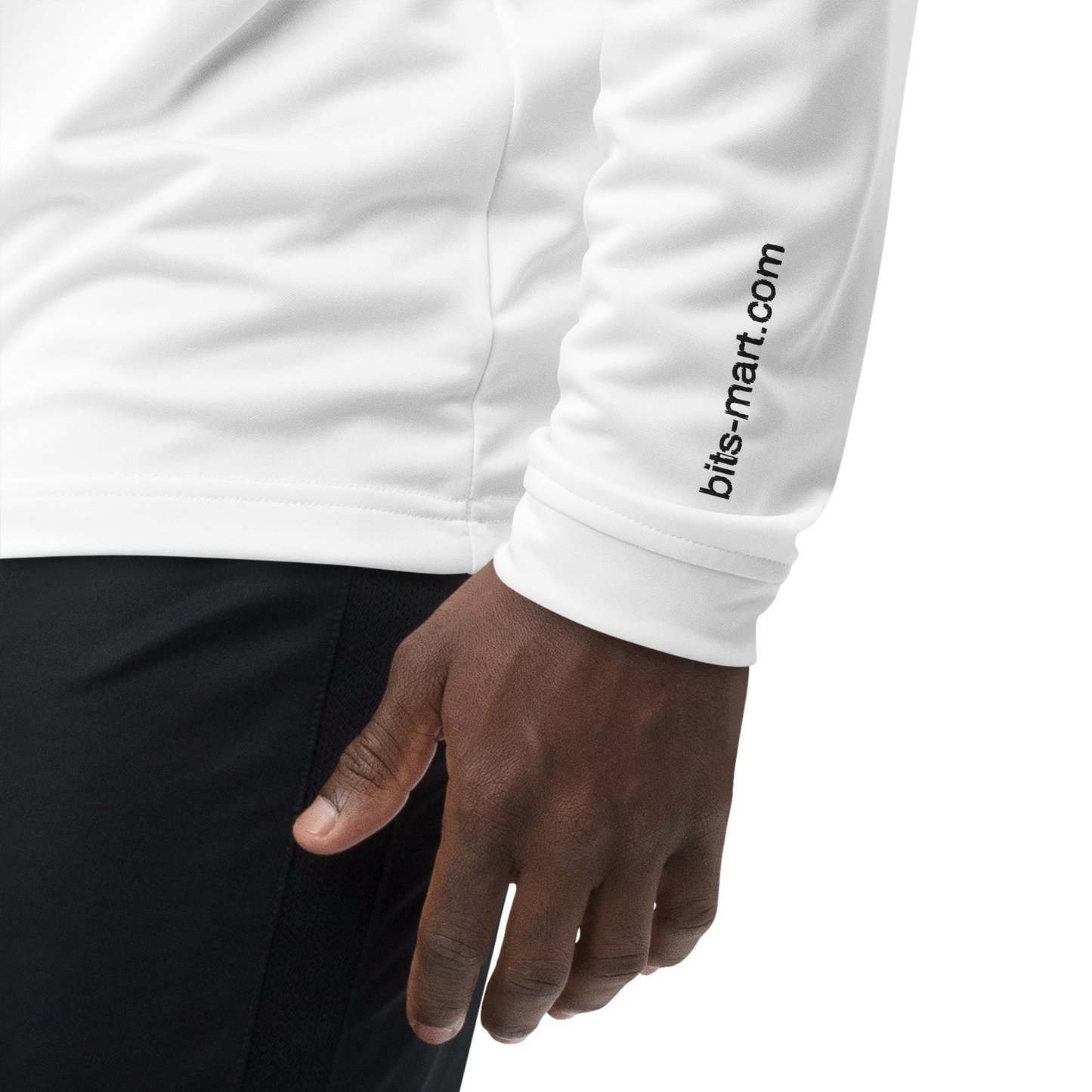 Adidas Quarter Zip Pullover Activewear — White