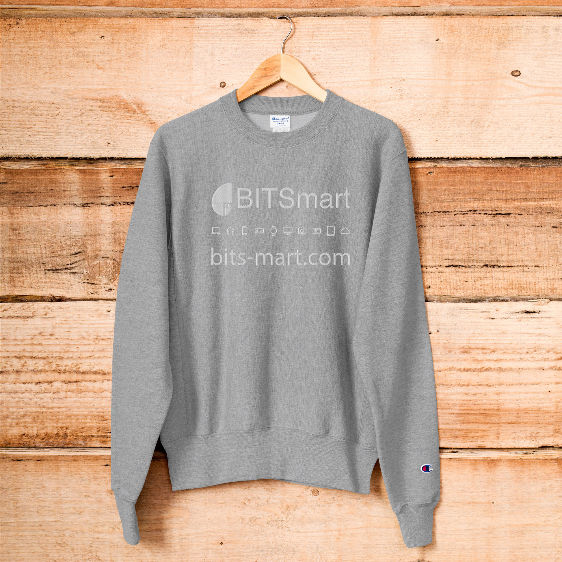 Champion Sweatshirt — Grey