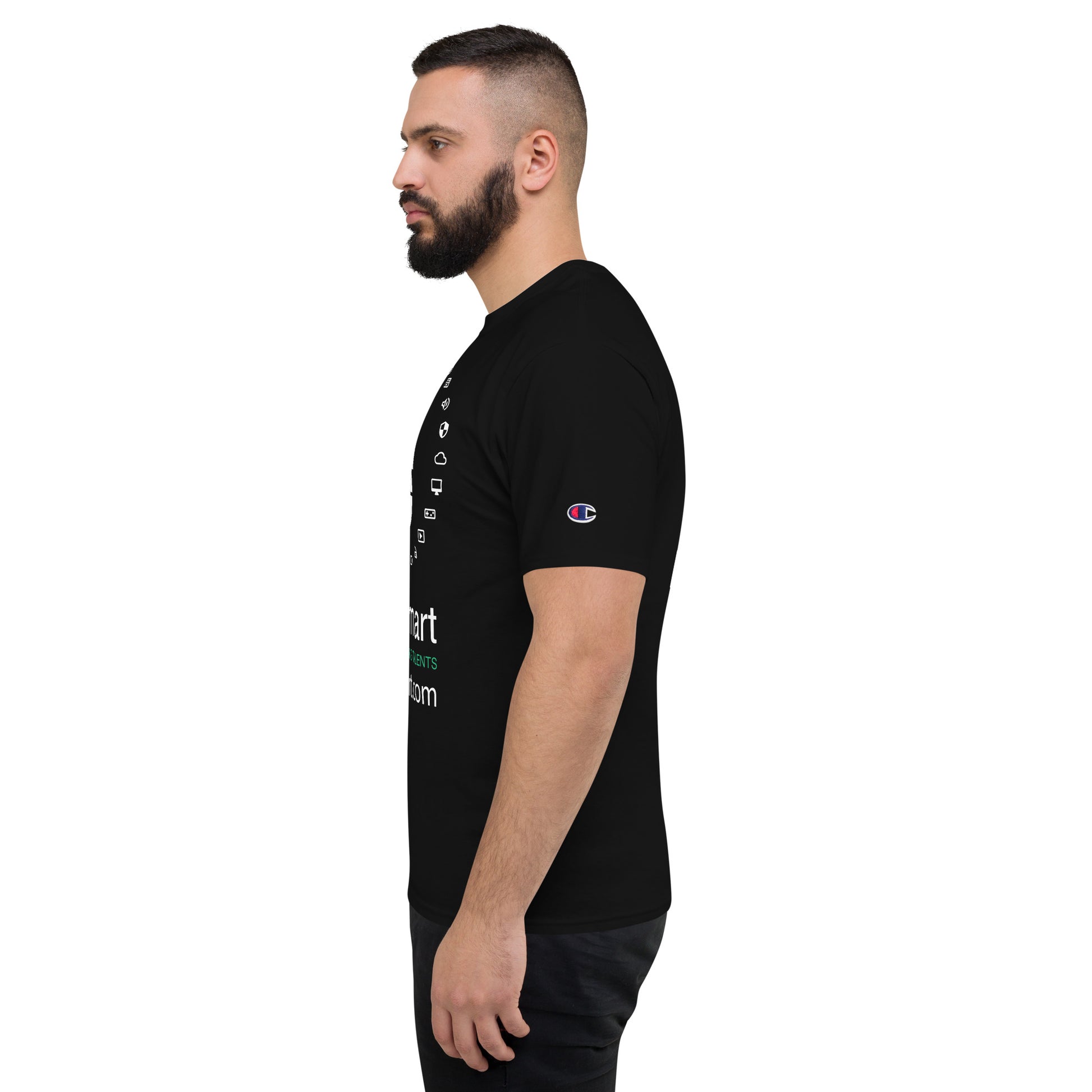 Men's Champion T-Shirt — Black