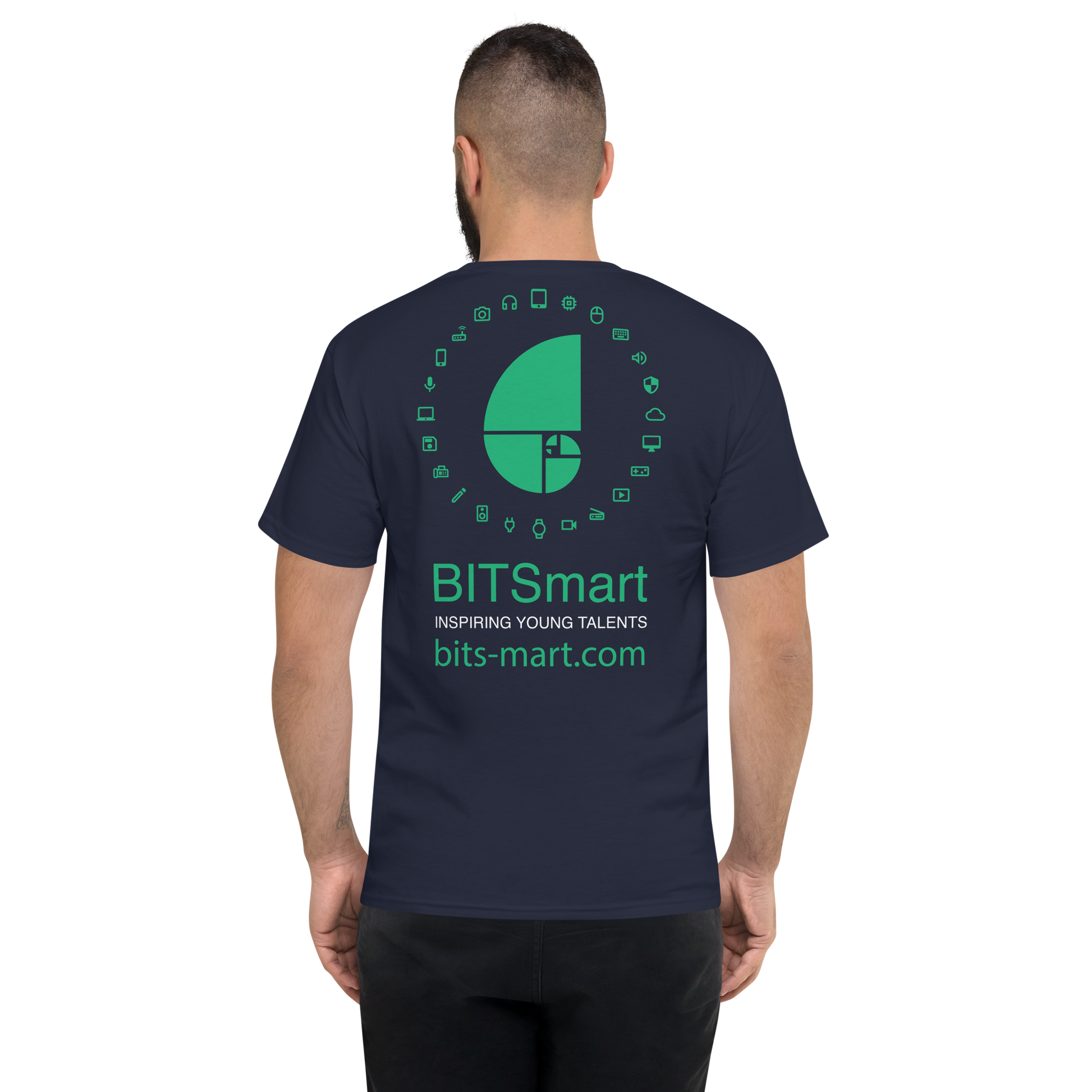 Men's Champion T-Shirt — Navy