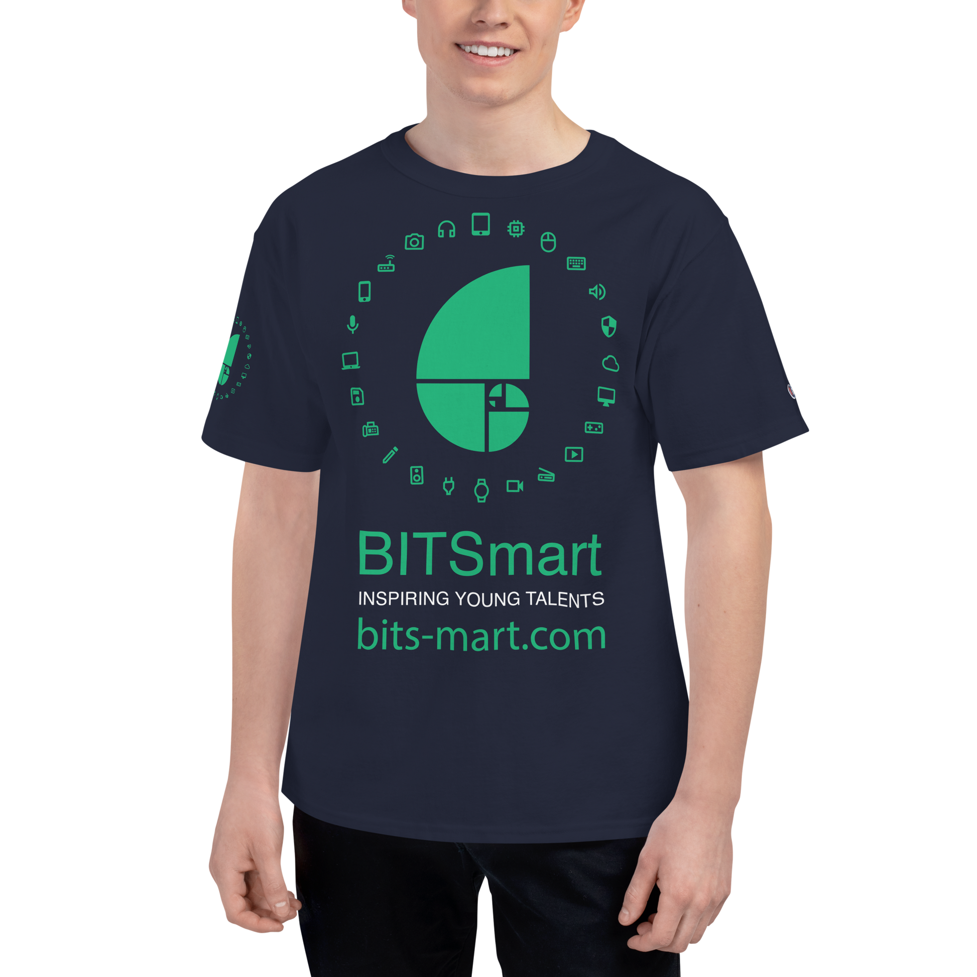 Men's Champion T-Shirt — Navy