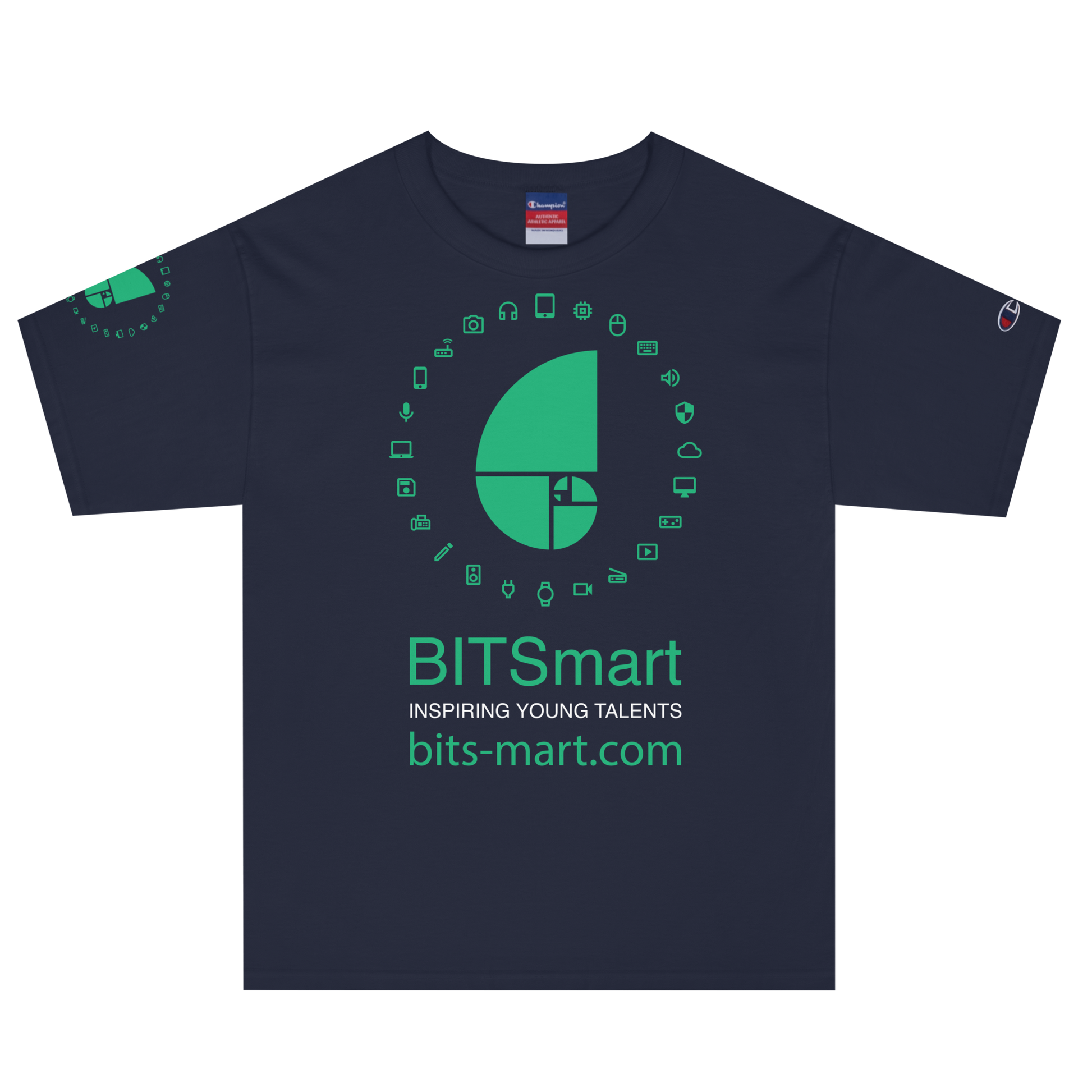Men's Champion T-Shirt — Navy