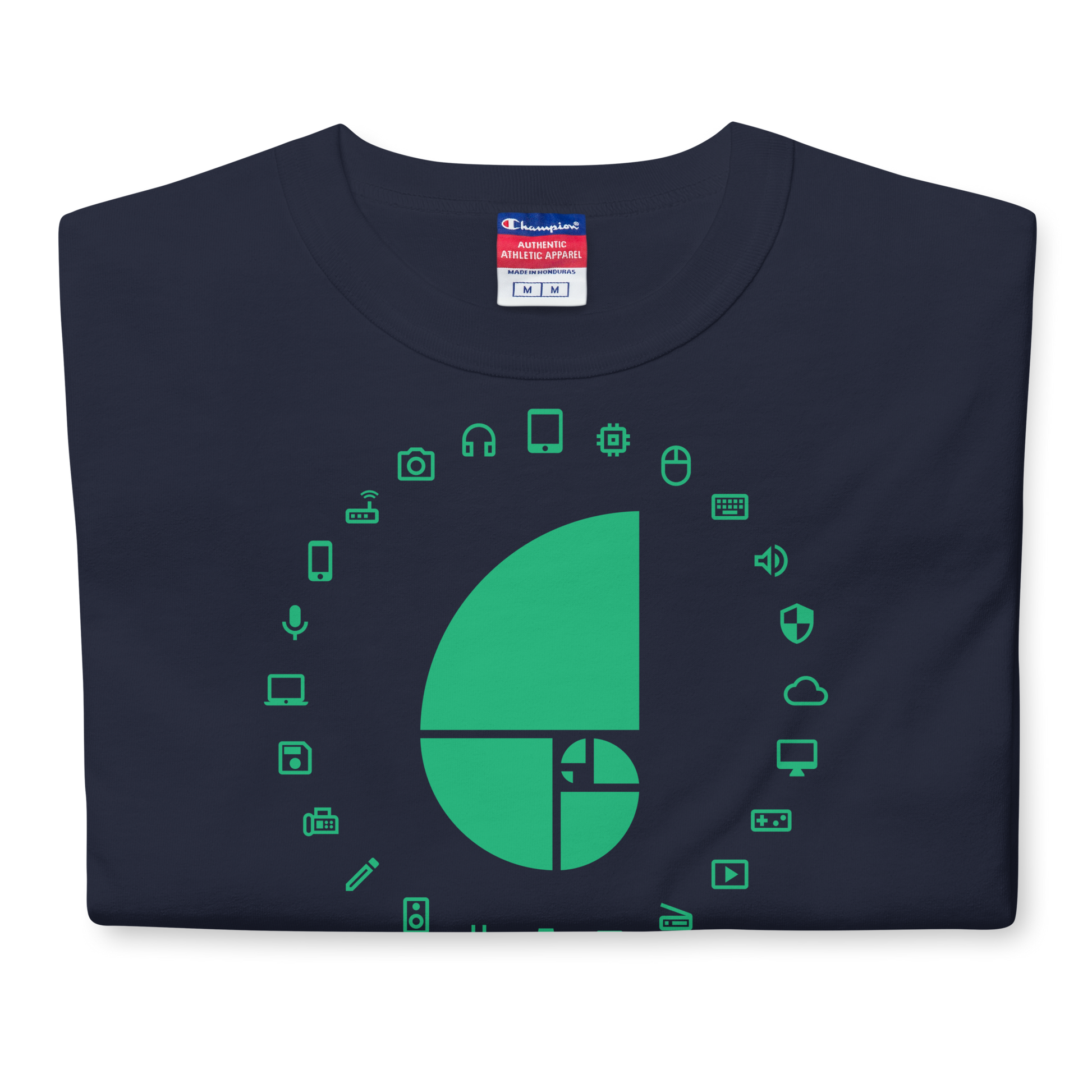 Men's Champion T-Shirt — Navy