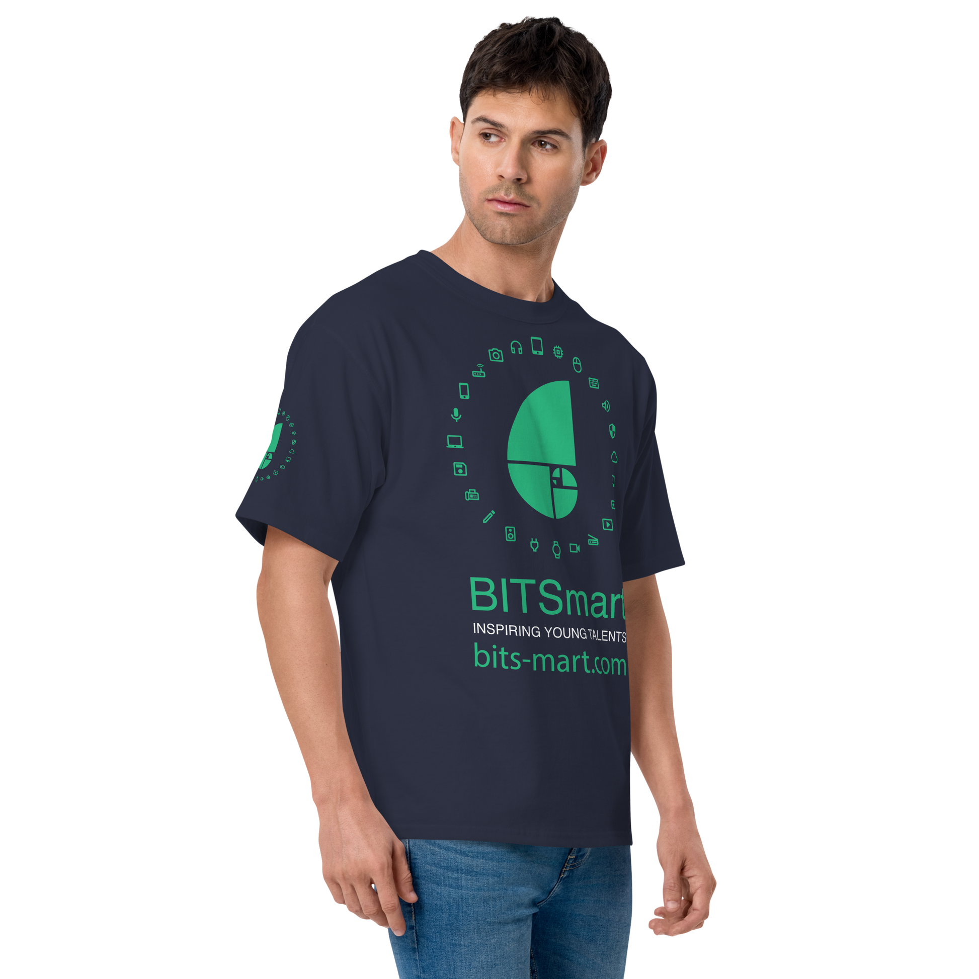 Men's Champion T-Shirt — Navy