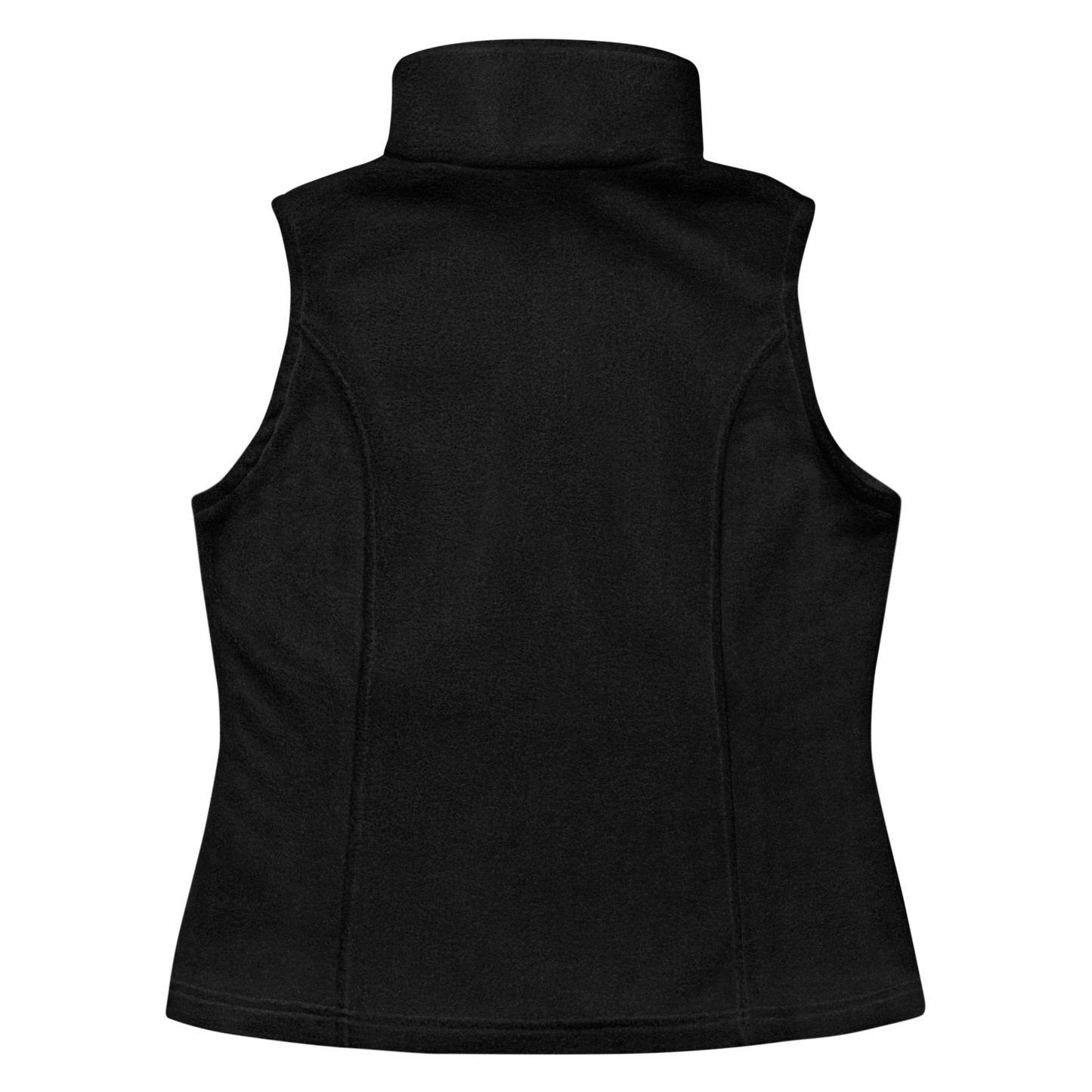 Women’s Columbia fleece vest — Black