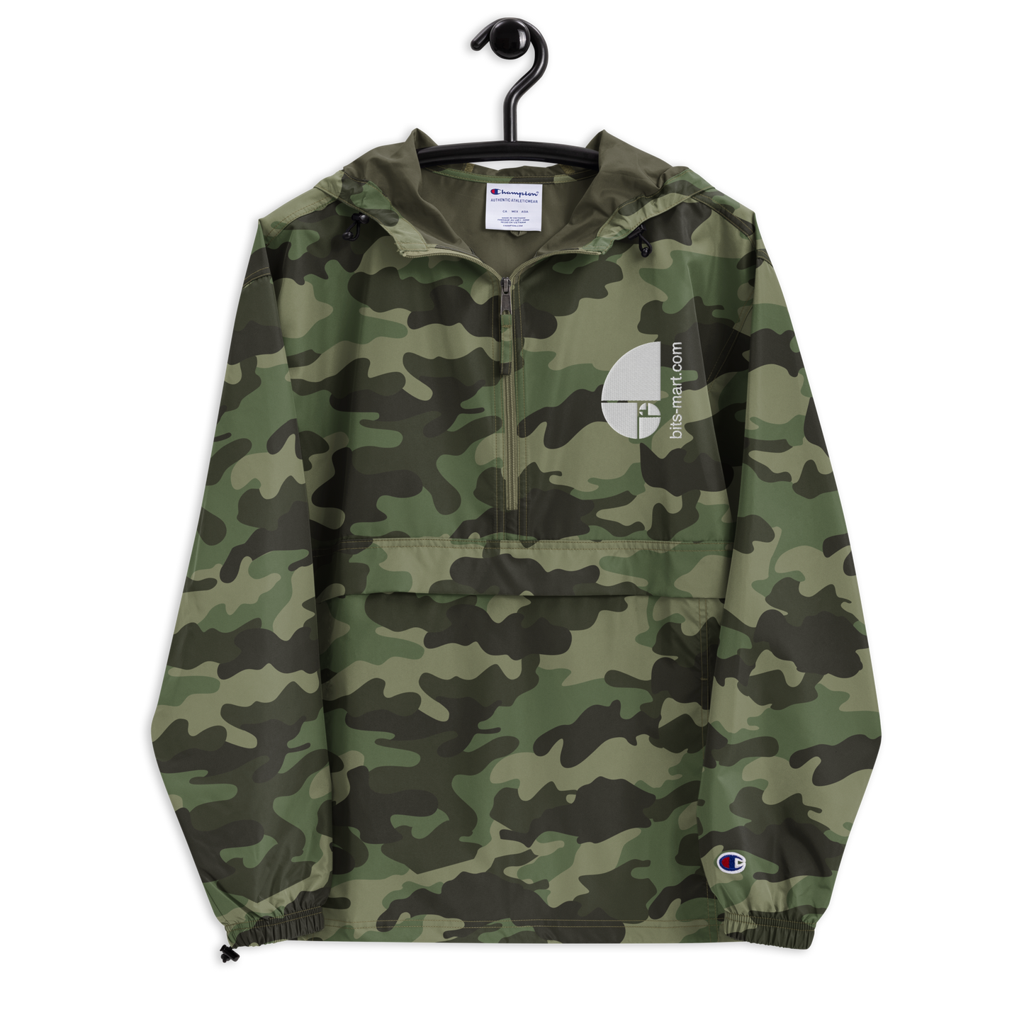 Champion Packable Jacket — Green Camo