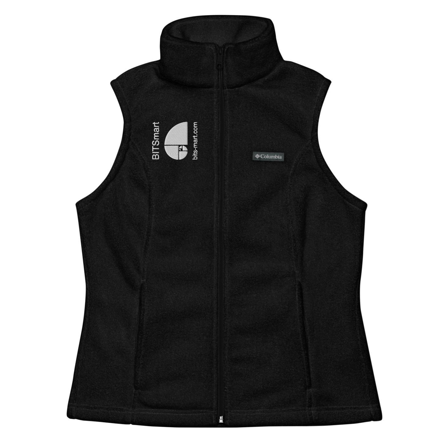 Womens Columbia Fleece Vest — Black